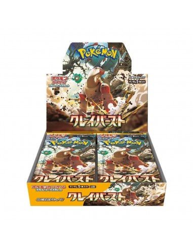 Display 30 boosters Pokémon Clay Burst (sv2D) 🇯🇵 la colonne vertébrale