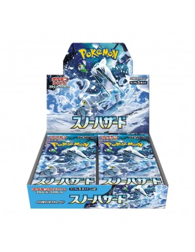 Display 30 boosters Pokémon Snow Hazard (sv2P) 🇯🇵 Jusqu'à 80% De Réduction