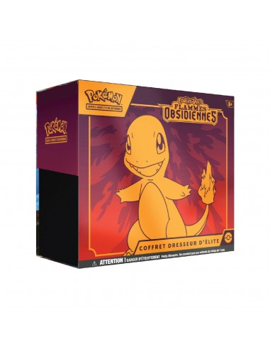 Coffret Dresseur d'Élite Pokémon Flammes Obsidiennes (EV3) 🇫🇷 la chaussure