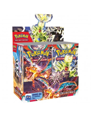 Display 36 boosters Pokémon Flammes Obsidiennes (EV3) 🇫🇷 votre