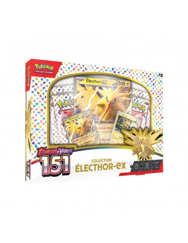 Coffret Collection Pokémon 151 (EV3.5) Électhor-ex 🇫🇷 le des métaux précieux