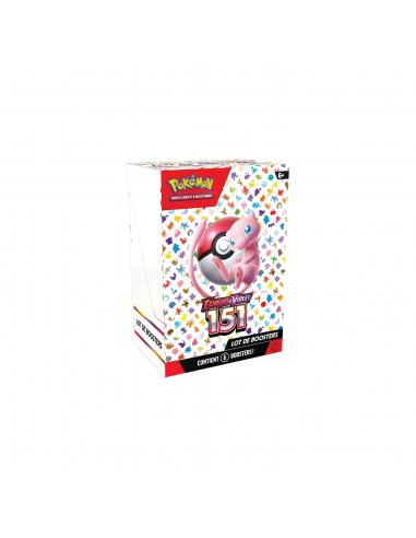 Lot de 6 boosters Pokémon 151 (EV3.5) 🇫🇷 sur le site 