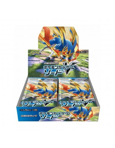 Display 30 boosters Pokémon Sword-V (s1W) 🇯🇵 Jusqu'à 80% De Réduction