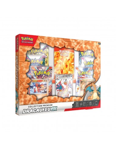 Coffret Collection Premium Pokémon Dracaufeu-ex 🇫🇷 destockage