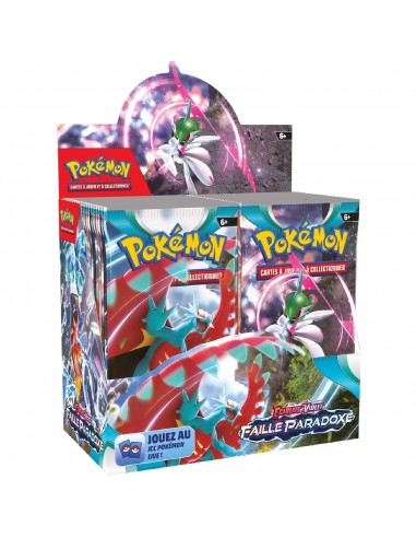 Display 36 boosters Pokémon Faille Paradoxe (EV4) 🇫🇷 50% de réduction en Octobre 2024