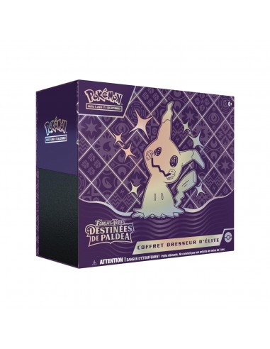 Coffret Dresseur d'Élite Pokémon Destinées de Paldea (EV4.5) 🇫🇷 pas chere