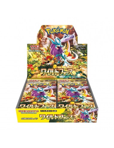 Display 30 boosters Pokémon Wild Force (sv5K) 🇯🇵 pas cher 