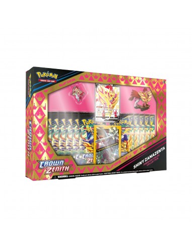 Coffret Collection Premium avec figurine Pokémon Crown Zenith (SWSH12.5) Shiny Zamazenta 🇬🇧 Toutes les collections ici