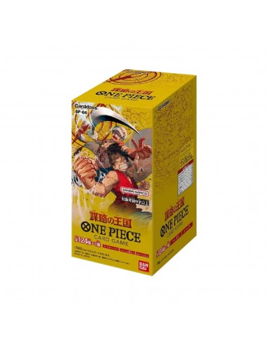 Display 24 boosters One Piece Plot Kingdom (OP-04) 🇯🇵 soldes