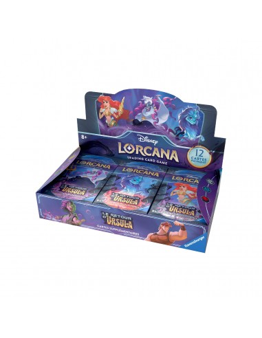 Display 24 boosters Disney Lorcana Le retour d'Ursula (Set 4) 🇫🇷 shop