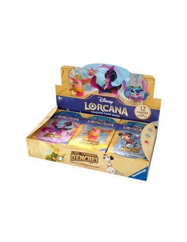 Display 24 boosters Disney Lorcana Les terres d'encres (Set 3) 🇫🇷 pas cheres