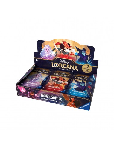 Display 24 boosters Disney Lorcana Premier Chapitre (Set 1) 🇫🇷 solde