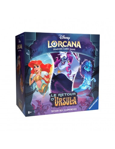 Trésor des Illumineurs Disney Lorcana Le retour d'Ursula (Set 4) 🇫🇷 livraison et retour toujours gratuits