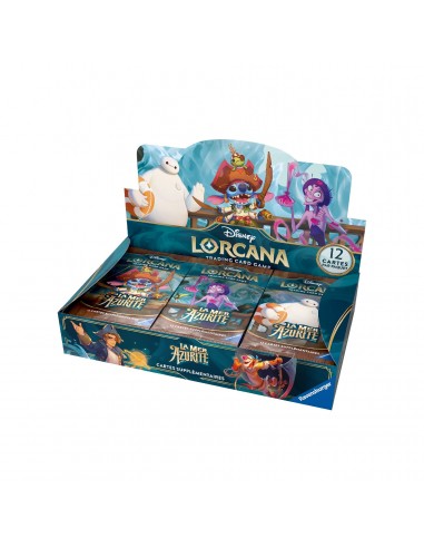 Display 24 boosters Disney Lorcana La Mer Azurite (Set 6) 🇫🇷 Découvrez la collection