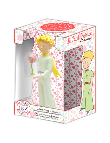 FIGURINE LE PETIT PRINCE ET LA ROSE 2 - 3 jours ouvrés.