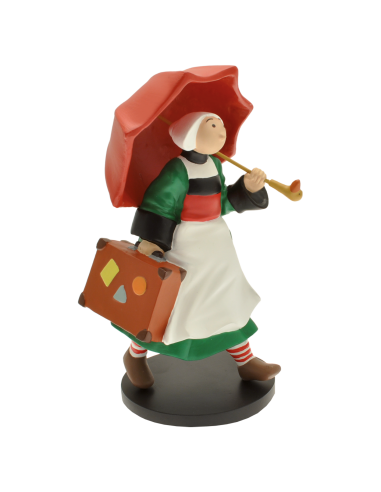 FIGURINE BÉCASSINE ET SON PARAPLUIE Jusqu'à 80% De Réduction