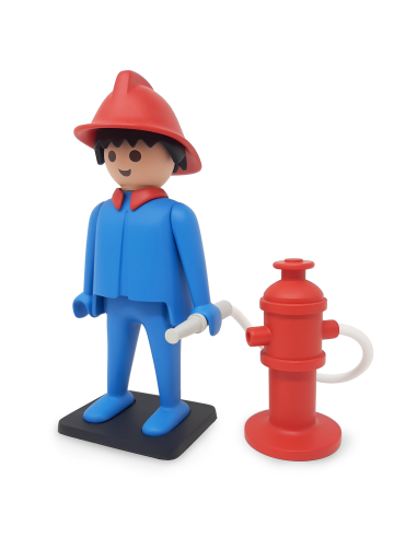 PLAYMOBIL VINTAGE DE COLLECTION : LE POMPIER 2024